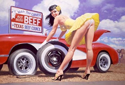 Framed Yellow Rose of Texas Print