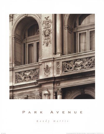 Framed Park Avenue Print