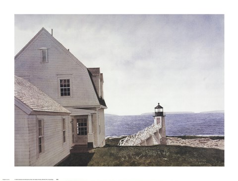 Framed Marshall Point Print