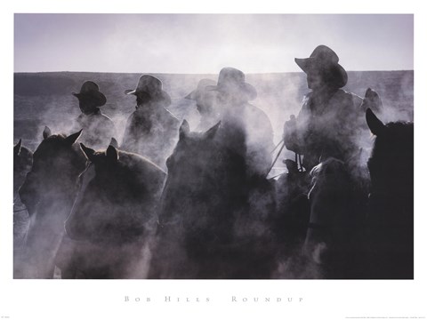 Framed Round Up Print