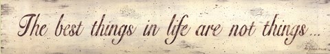 Framed Best Things In Life Print
