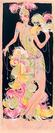 Framed Stage Presence II Print