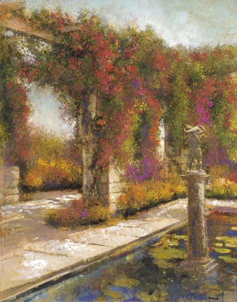 English Garden I by Mel Patrick