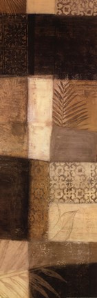 Framed Golden Journey I Print