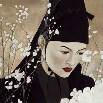 Framed Geisha II Print