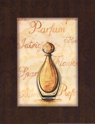 Framed Parfum IV Print