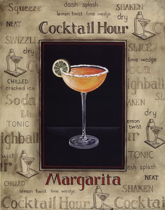 Framed Margarita - Mini Print
