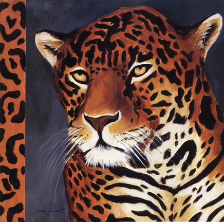 Framed Exotic Jaguar - Mini Print
