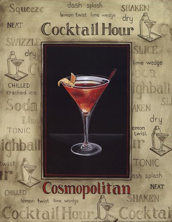 Framed Cosmopolitan - Special Print