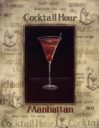 Framed Manhattan - Special Print