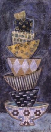 Framed Blue Monday I - Petite Print