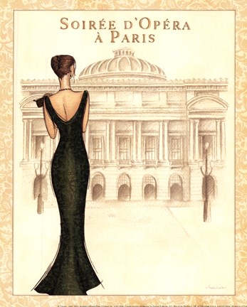 Framed Opera - Mini Print