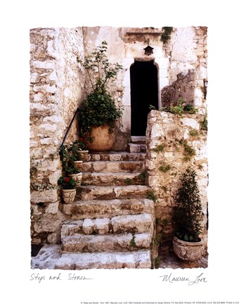 Framed Steps 'N Stones - Mini Print