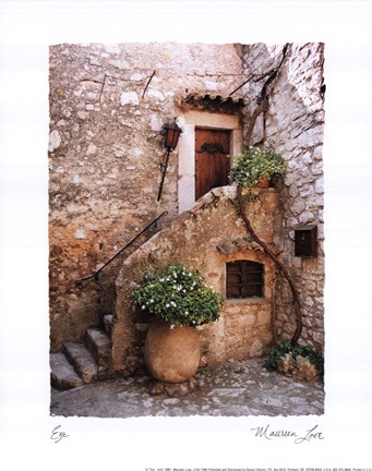 Framed Eze - Mini Print