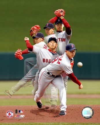 Framed 2007 - Daisuke Matsuzaka - Multi Exposure Print