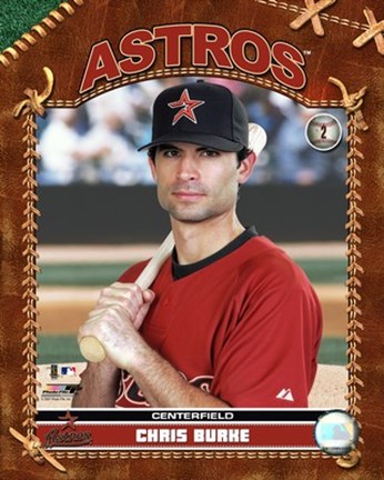 Framed Chris Burke - 2007 Studio Plus Print