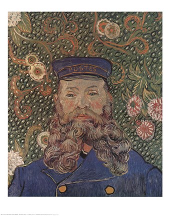Framed Postman Roulin Print