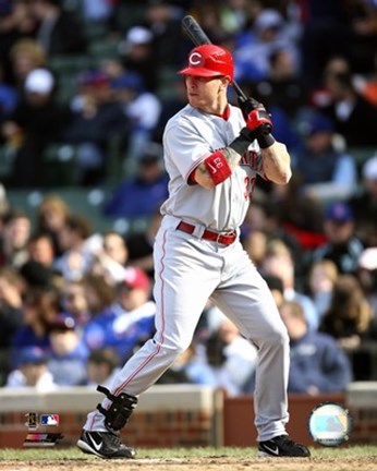 Framed Josh Hamilton - 2007 Batting Action Print