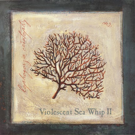 Framed Violescent II Print