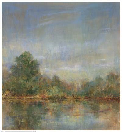 Framed Eve's Lake Print