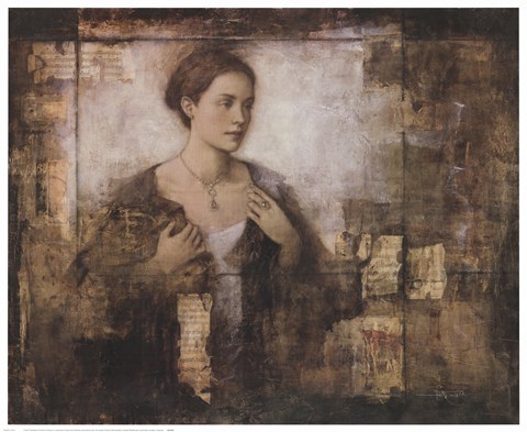 Framed Les Bijoux Print