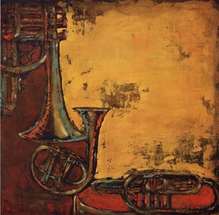 Framed Forte I Print