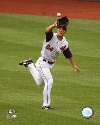 Framed Grady Sizemore Print