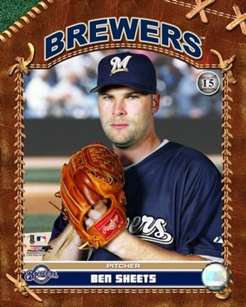 Framed Ben Sheets - 2007 Studio Plus Print