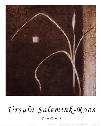 Framed Grass Roots I Print