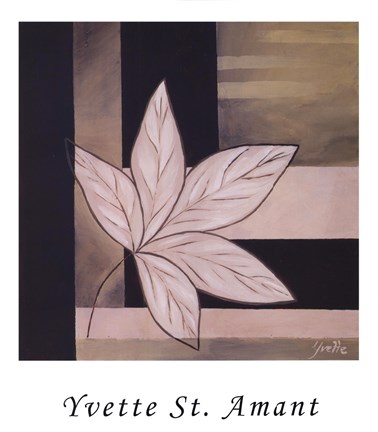 Framed Frozen Impression II Print