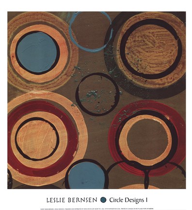 Framed Circle Designs I Print