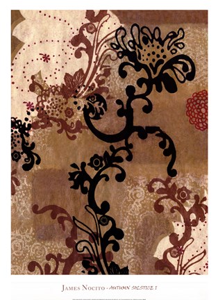 Framed Autumn Solstice I Print