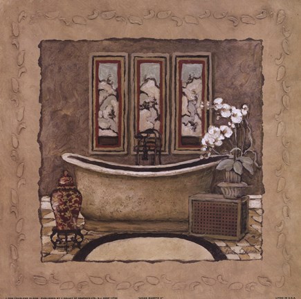 Framed Asian Warmth II Print