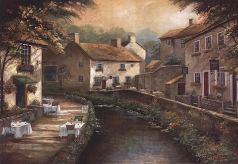 Framed Bill's Pub Print