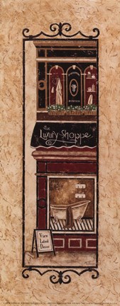 Framed Luxury Shoppe Print