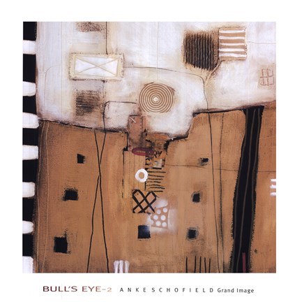 Framed Bull's Eye 2 Print