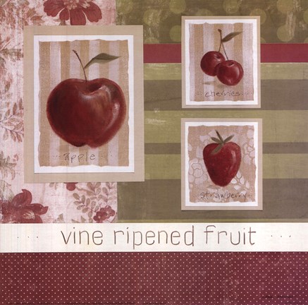 Framed Vine Ripened Fruit Print