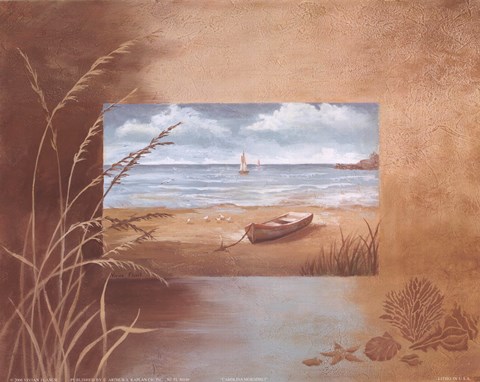 Framed Carolina Morning I Print