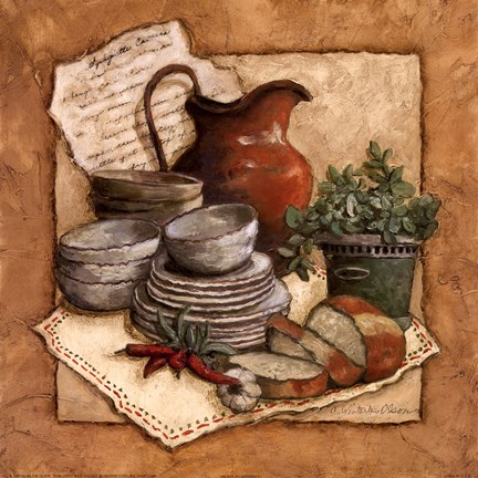 Framed Secret Ingredient I Print