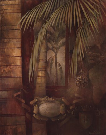 Framed Global Winds I Print