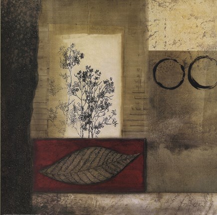 Framed Autumn Trail I Print