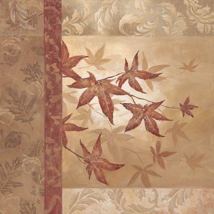 Framed Japanese Maple I Print