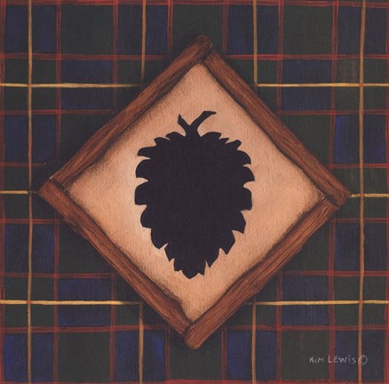 Framed Pinecone Print