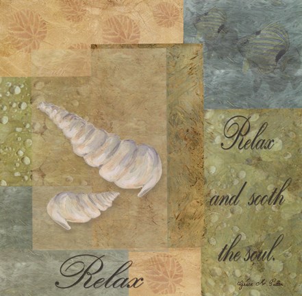 Framed Under the Sea SpaRelax Print