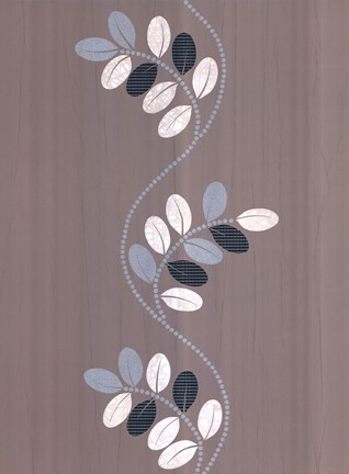 Framed Silver Splendor I Print