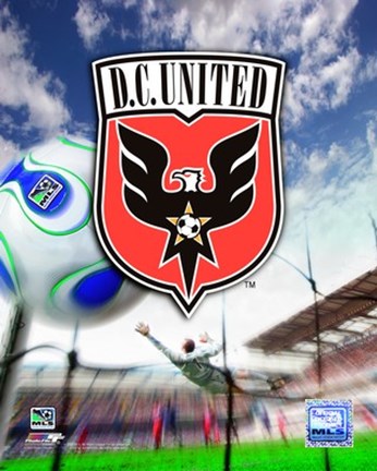 Framed D.C. United Team Logo (2007) Print