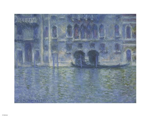 Framed Palazzo da Mula - Venice Print