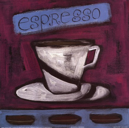 Framed Espresso Print