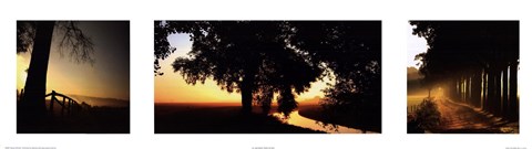 Framed Times of the Day Print