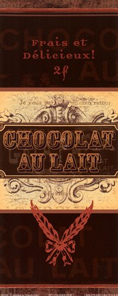 Framed Chocolat I Print